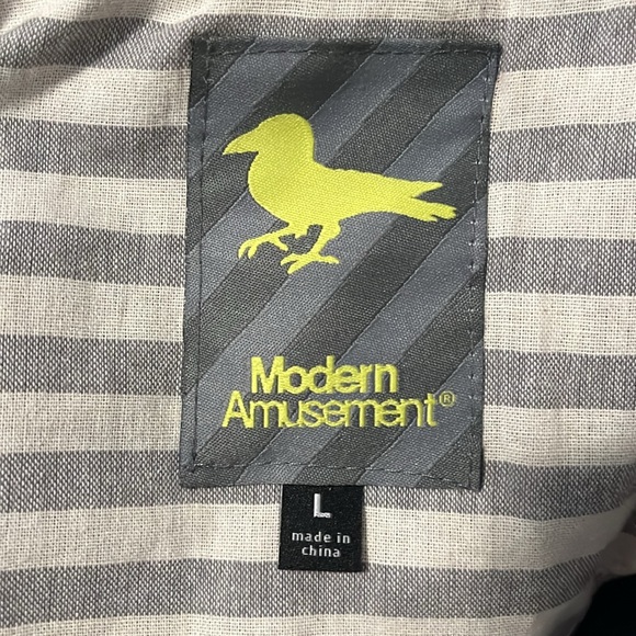 Modern Amusement Men’s Hooded Jacket - Picture 11 of 13